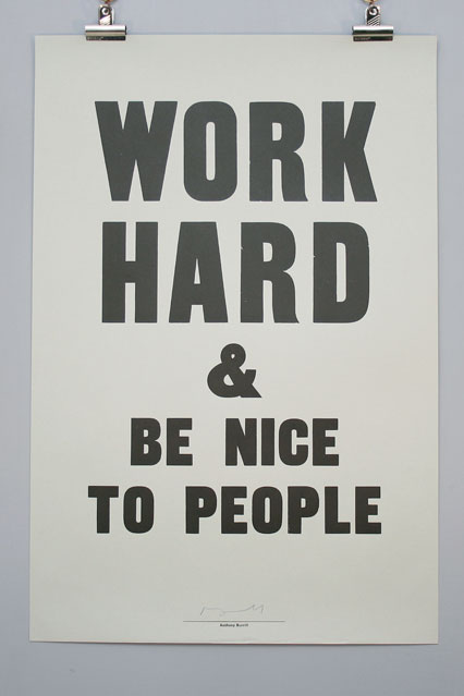 Image courtesy of Anthony Burrill