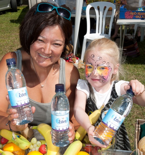 Free water for The Childrens Trust Family Fun Day Free water for The Childrens Trust Family Fun Day