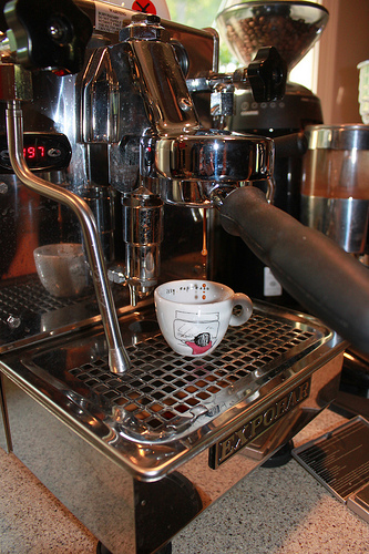 coffee machine barista