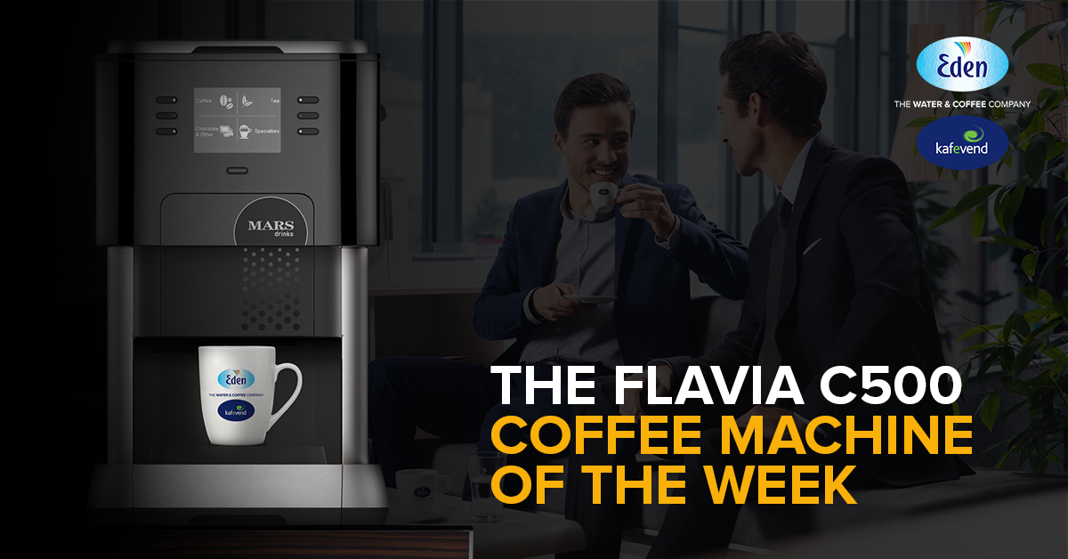 FLAVIA COFFEE MACHINE - Recommended by Eden Kafevend