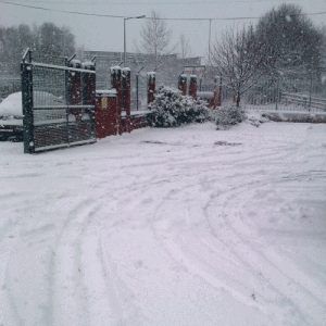 yorkshire snow Yorkshire snow disrupts Eden Springs water deliveries.