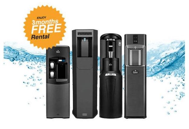 Plumbed-in water cooler offers